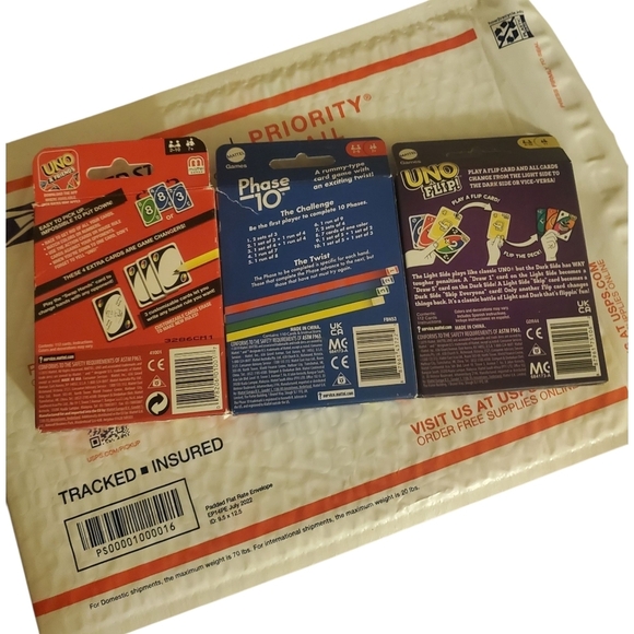 UNO and Phase 10 Card Game Set - Picture 3 of 3